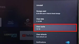 Clear SS IPTV App’s Cache
