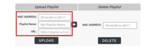Input the Correct Playlist Details 