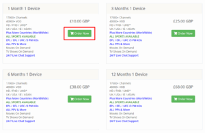 subscription plan